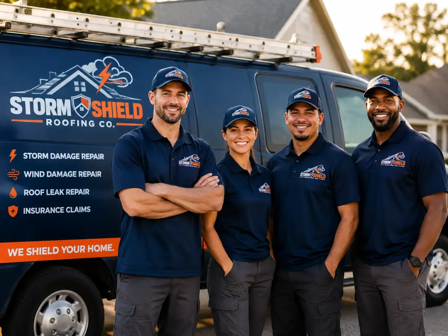 Storm Damage Roof Repair company in Deerfield, KS