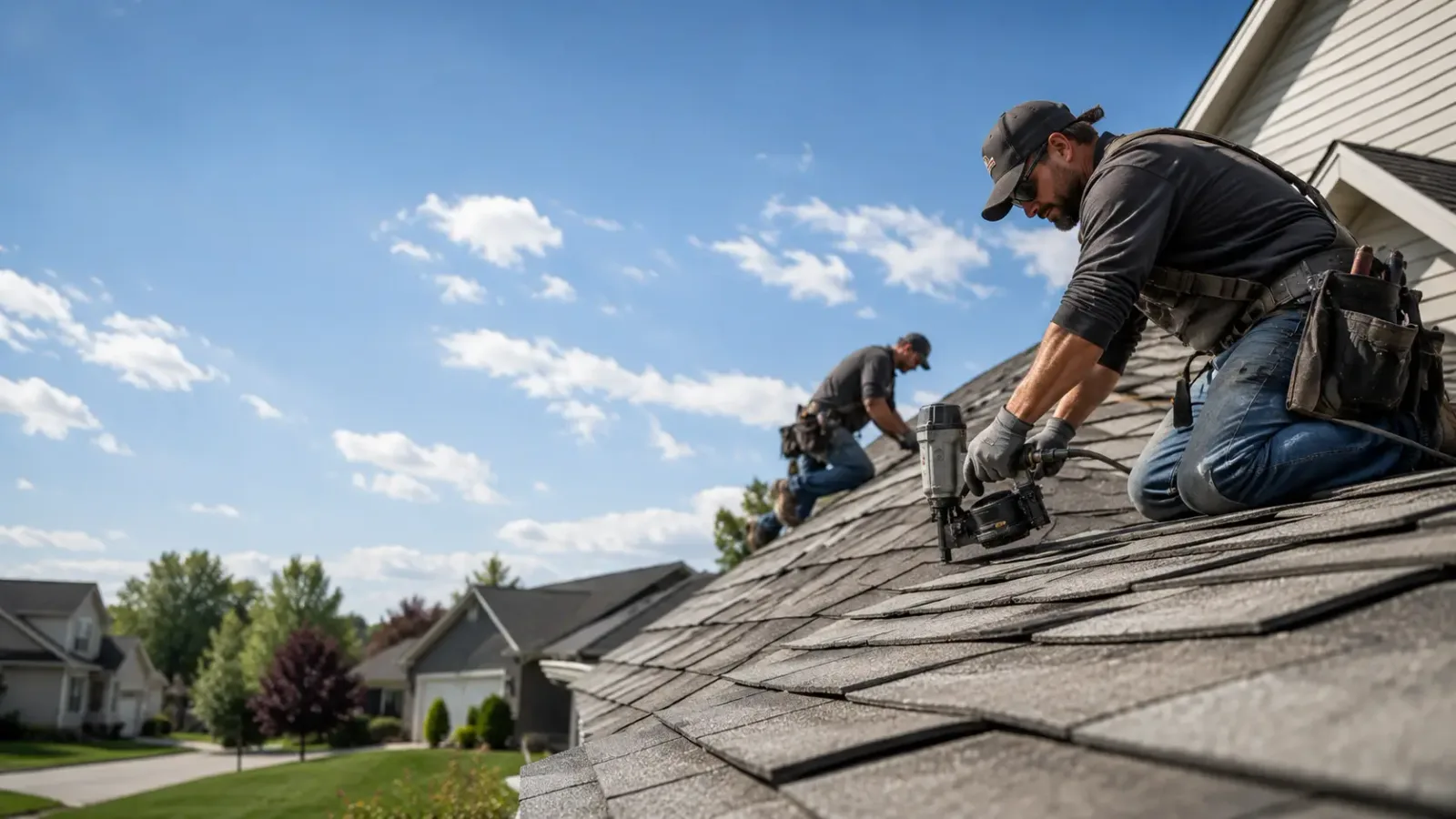 Storm Damage Roof Repair in Deerfield, KS near me